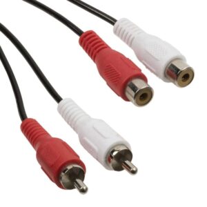 Lancom Cable 2RCA Male/2RCA Female 3m