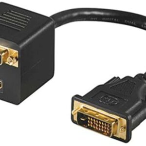 Cable -562 Splitter Dvi-I+Vga