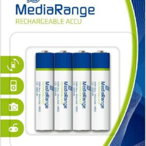 MediaRange Rechargeable Accu AAA 800mAh (4τμχ)
