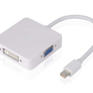 Powertech Adapter M-F Mini Displayport / DVI + VGA + HDMI - 0.2