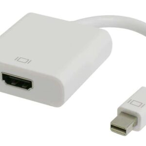 Powertech μετατροπέας Mini DisplayPort CAB-DP036 σε HDMI 1.4 (F), λευκό