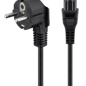 Καλώδιο Τροφοδοσίας Powertech CAB-P027, CCS, 3x 0.75mm, 1.5m, μαύρο