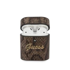 Θήκη Airpod Guess    brown / brown Python Collection
