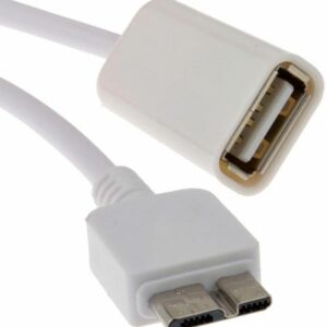 Αντάπτορας OEM USB-B(M) to USB-A(F) White