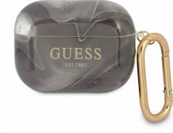 Θήκη Airpod Guess GUAPUNMK Airpods Pro cover Black Marble Collection