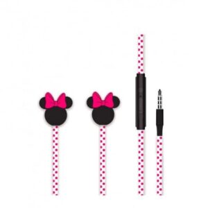 Ακουστικό Earphones with License Mickey mat head 3D pink