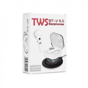 Ακουστικό TWS Bluetooth Earphone Stereo TWS EP002 With PowerBank