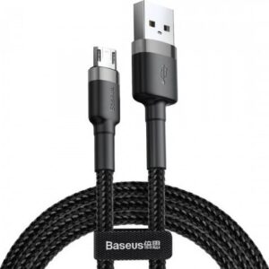 Baseus cable Cafule Micro 1,5A 2M gray+black