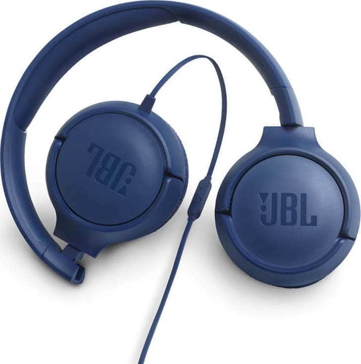Ακουστικό JBL Tune 500 Wired Headphones Blue - Image 3