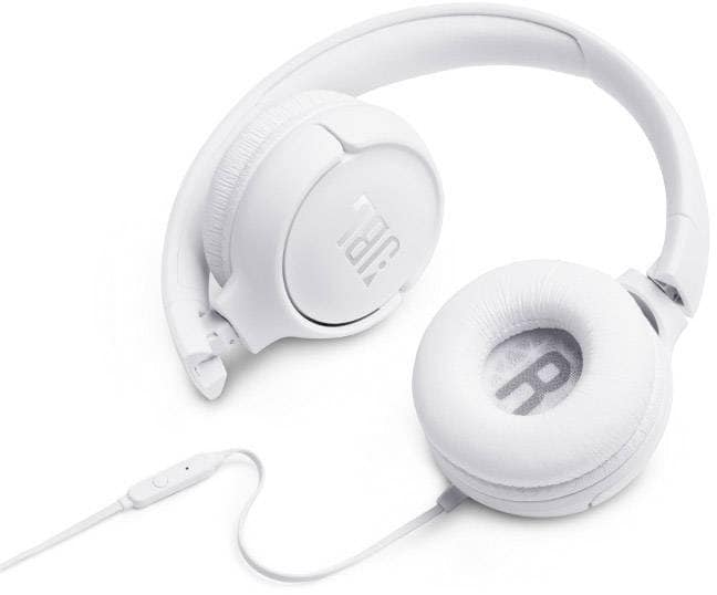Ακουστικό JBL Tune 500 Wired Headphones White