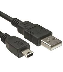 Powertech Καλώδιο USB 2.0 σε USB Mini,1.5m, Black