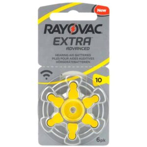 Hearing Aid Batteries Rayovac Extra Advanced 10 (6 pcs.)