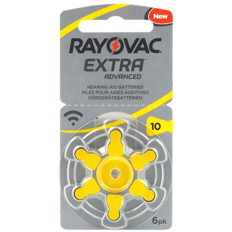 Hearing Aid Batteries Rayovac Extra Advanced 10 (6 pcs.)