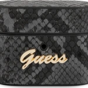 Θήκη Airpod Guess  Pro  black Python Collection