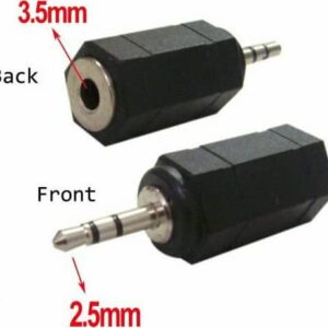 Powertech Μετατροπέας 2.5mm male σε 3.5mm female