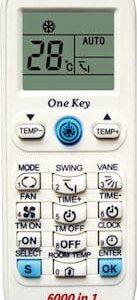 Τηλεχειριστήριο Superior Electronics Airco 6000 Universal για Κλιματιστικό