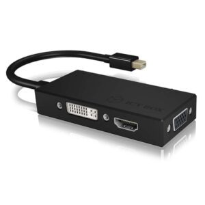 Icy Box IB-AC1032 Adapter Mini Dp To Hdmi / Dvi-D/Vga /60234