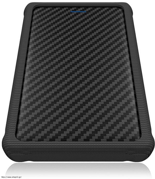 Εξωτερική Θήκη Σκληρού Δίσκου Icy Box IB-223U3A-B EXT. Case for 2,5" Sata USB 3.0 Silicon Protector /21239