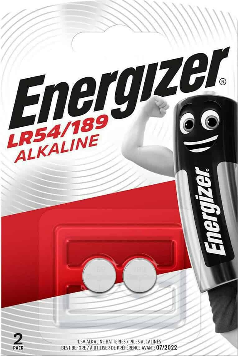 Μπαταρία Αλκαλική Energizer LR54/189/2ΤΜΧ Photo Alkaline Coin F016058