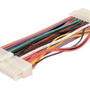 Powertech καλώδιο για μητρική 24pin θηλυκό σε 24pin αρσενικό , 20cm