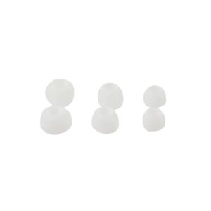 Rubbers for Earphones (3 Size in Set) White