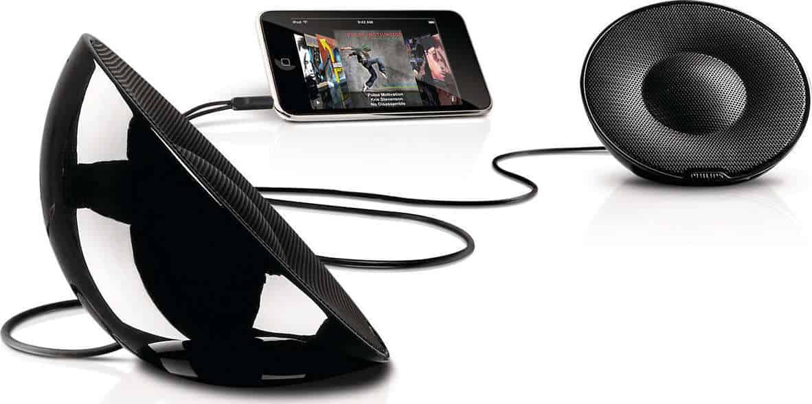 Ηχείο PHILIPS SBP1120/10, 2.0 Channel, 3.5mm jack, Black - Image 3