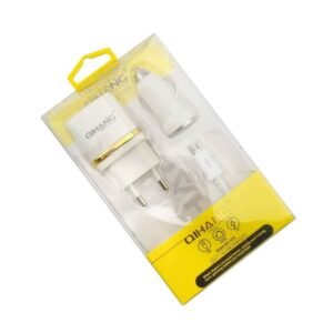 Φορτιστής 3 Ιn 1 USB QIHANG QH-1570 WH