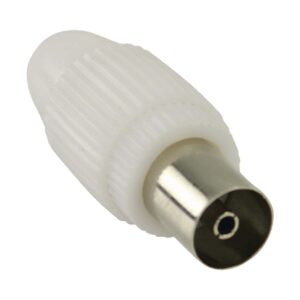VLSP 40923W Coax connectors coax female white VALUELINE