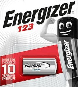 Energizer Μπαταρία Λιθίου CR123 3V 1τμχ