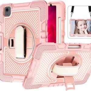 Θήκη Tablet Techsuit StripeShell 360 for iPad Air 4 / 5 (2020/2022) / iPad Pro 11 (2018 / 2020 / 2021 / 2022) Pink