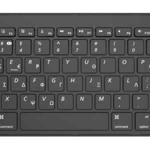 Πληκτρολόγιο PowerTech Wireless Keyboard 2.4GHz Bluetooth Black