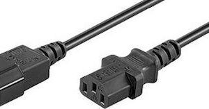 Καλώδιο Προέκτασης Τροφοδοσίας Goobay 1mm² 5m Black