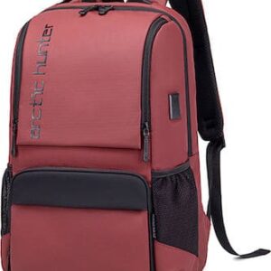 Τσάντα Πλάτης Arctic Hunter B00532-RD με θήκη Laptop 15.6" Red