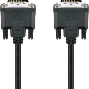 Goobay Cable DVI-D male - DVI-D male 3m Black