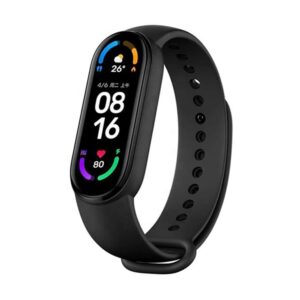 Λουράκι Techsuit Watchband (W013) for Xiaomi Mi Band 5 / 5 NFC / 6 / 6 NFC / Amazfit Band 5 Black