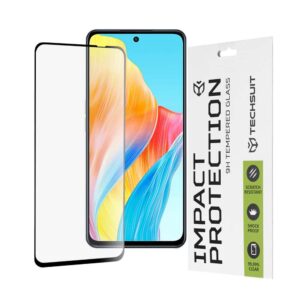 Προστασία Οθόνης Κινητού Techsuit 111D Tempered Glass for Oppo A98 5G/A79 5G/A58 4G Full