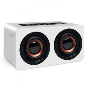 Ηχείο NOD RnB Concert Bluetooth Wooden Speaker 2x5W White