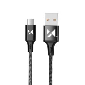 Wozinsky cable USB - microUSB 2,4A 1m black