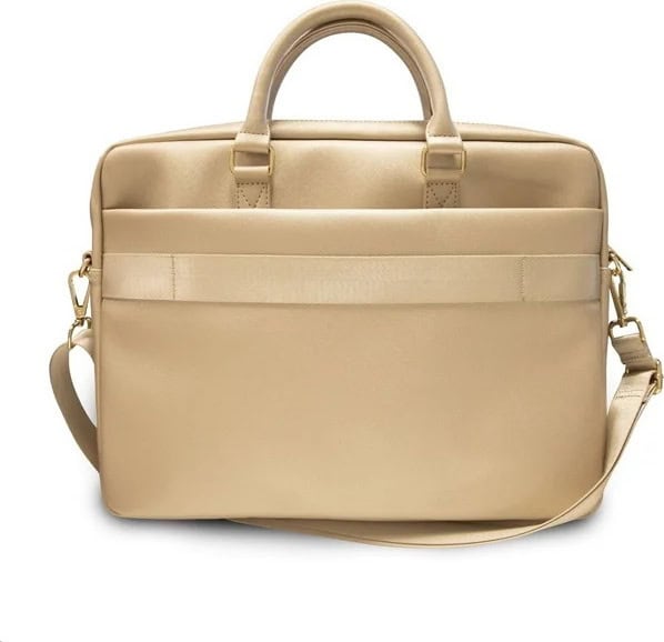 Τσάνατα Ωμου Guess Torba For Laptop 16¨ Saffiano Gold Script - Image 2