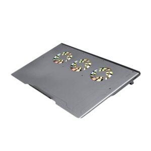Cooling Fan Nod Cold Core Aluminum Notebook Cooler With 3X80mm Fans