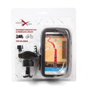Βαση Στηριξης Ποδηλατου με Αδιαβροχη Θηκη Moto eXtreme για Smartphone εως 5,5¨