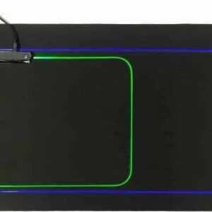 Mousepad Oem Gaming  800x300x3mm Black With LED