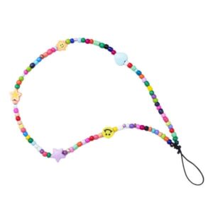 Hurtel Phone lanyard pendant, string beads, pattern 4 πολύχρωμο