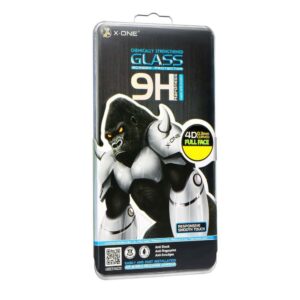 Προστασία Οθόνης Κινητού X-One Tempered Hard Glass For Samsung Galaxy S9 (SM-960) Clear Crystal Full Face Black