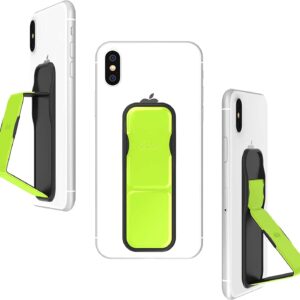 Clckr Universal Phone Holder Ring with Stand Neon Yellow