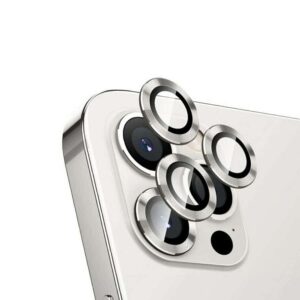 Προστασία Κάμερας Usams Camera Lens Glass for iPhone 11 Pro Metal Ring Silver