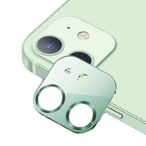 Προστασία Κάμερας Usams Camera Lens Glass for iPhone 12 Metal Green