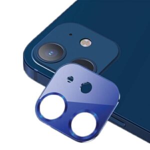 Προστασία Κάμερας Usams Camera Lens Glass for iPhone 12 Mini Metal Blue