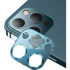 Προστασία Κάμερας Usams Camera Lens Glass for iPhone 12 Pro Metal Blue