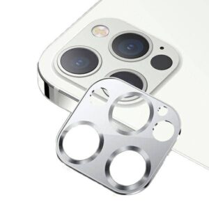 Προστασία Κάμερας Usams Camera Lens Glass for iPhone 12 Pro Metal Silver